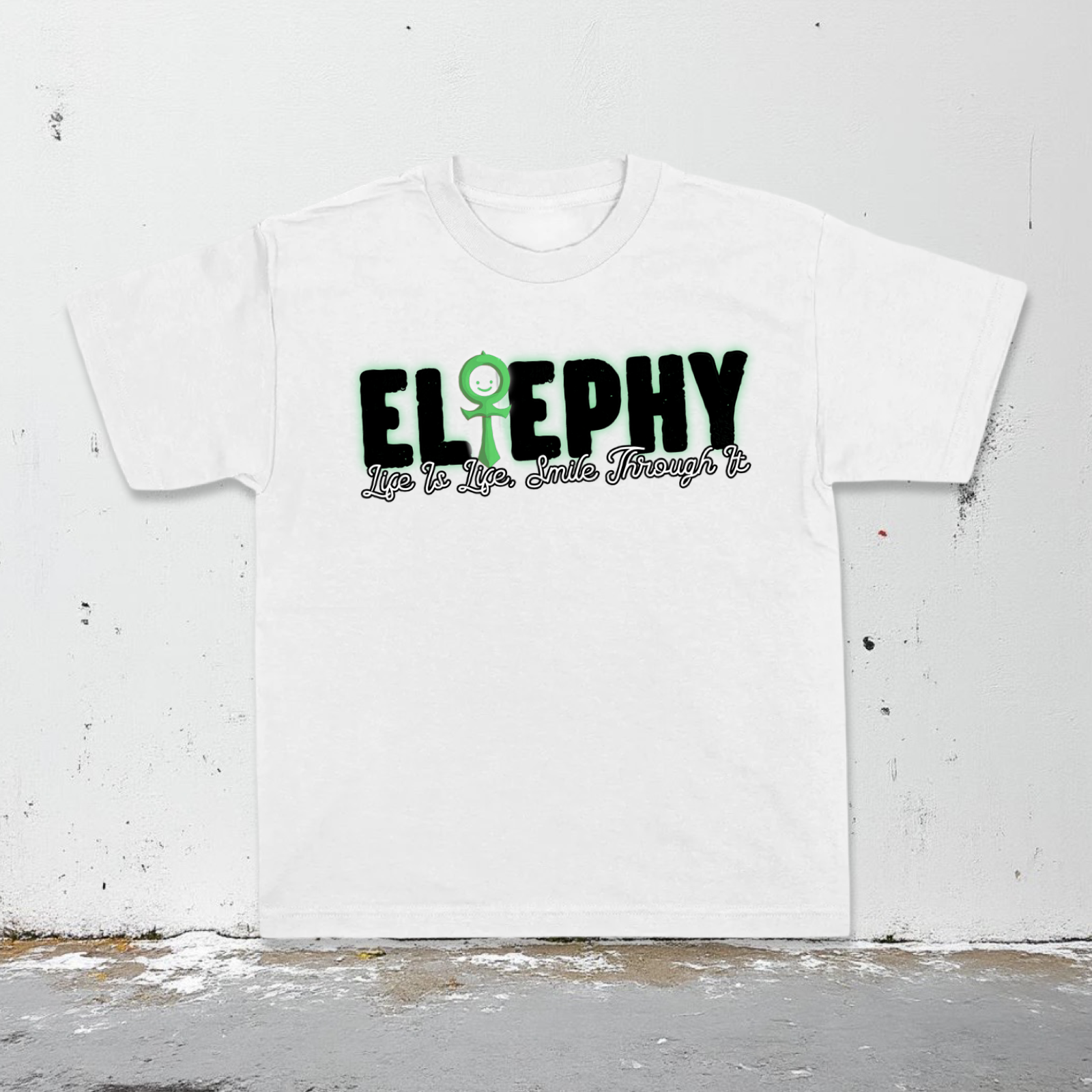 ELIEPHY SLOGAN TEE