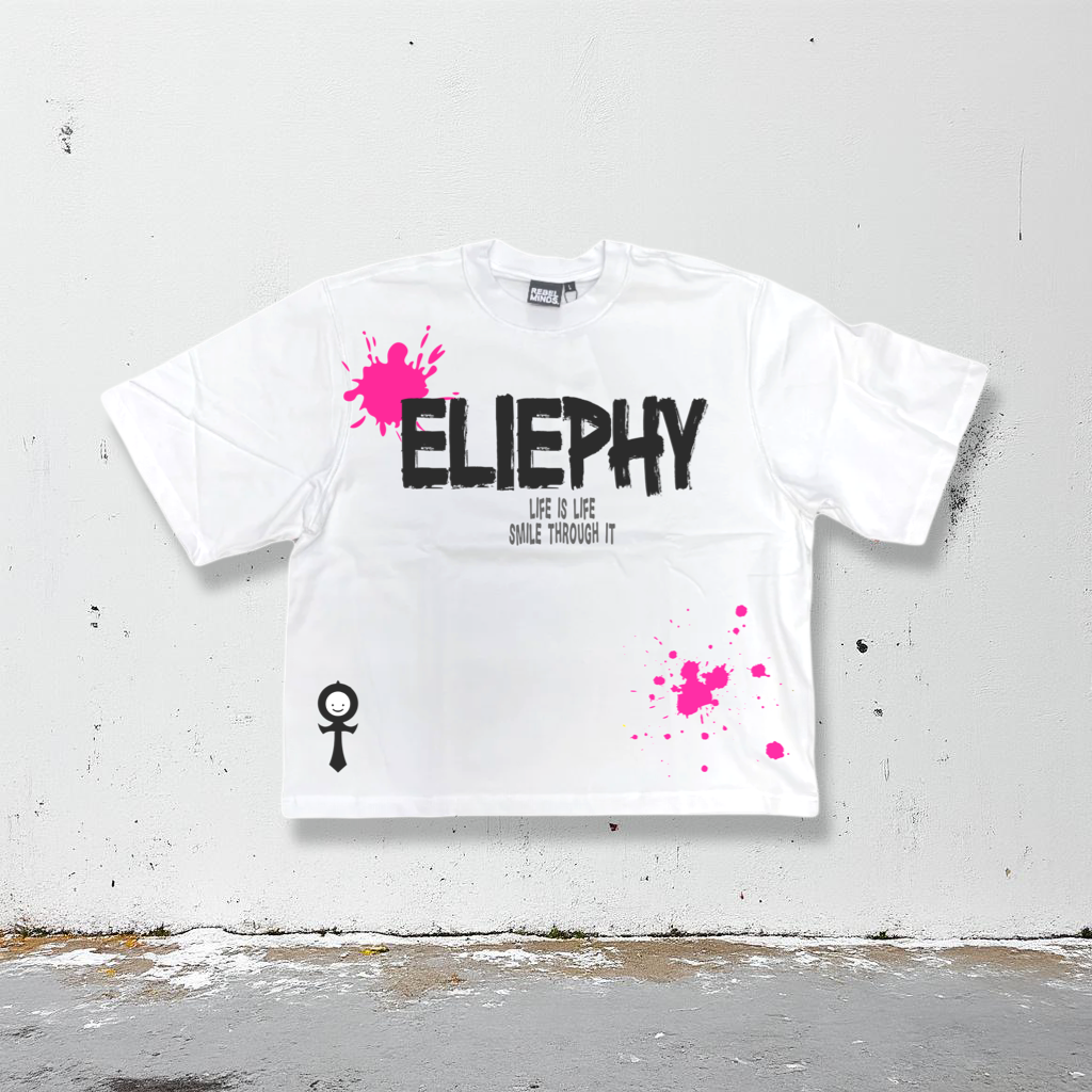 Eliephy Heavy Crop Tee(Hot Pink)